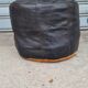 Pouf marocain en cuir 1960
