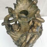 Art-nouveau sculpture signed " hyppolite moreau "
