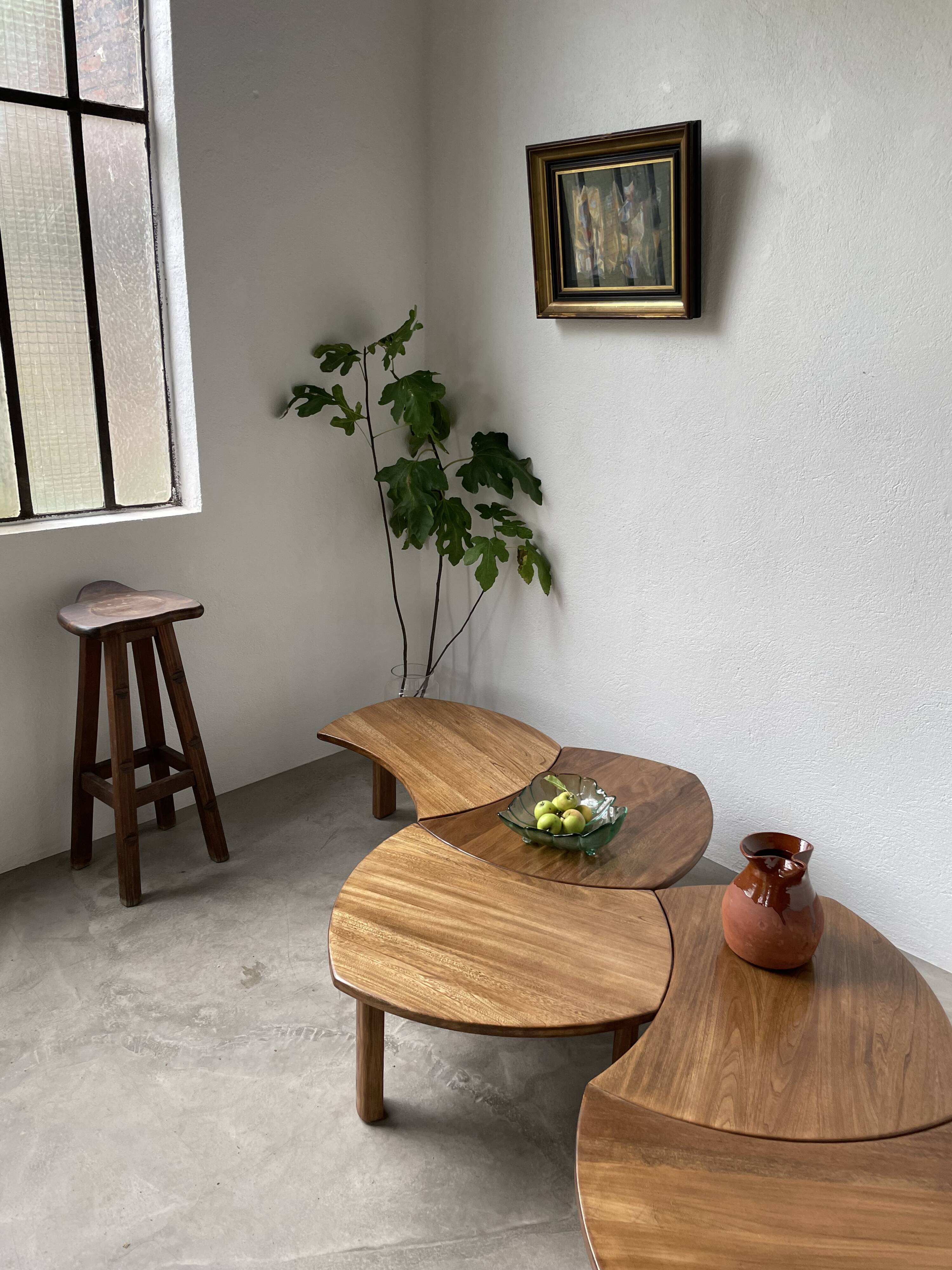 Tinted glass “leaf” dish