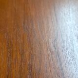 1960 stamped round teak dining table