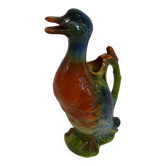 Canard en céramique pichet vintage