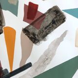 Original and unique hand-painted abstract painting