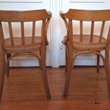 Fauteuil en bois courbé