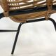 Rohe Noordwolde rattan chair, 1960, Netherlands XL siz