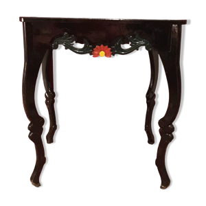 Console laquée noire