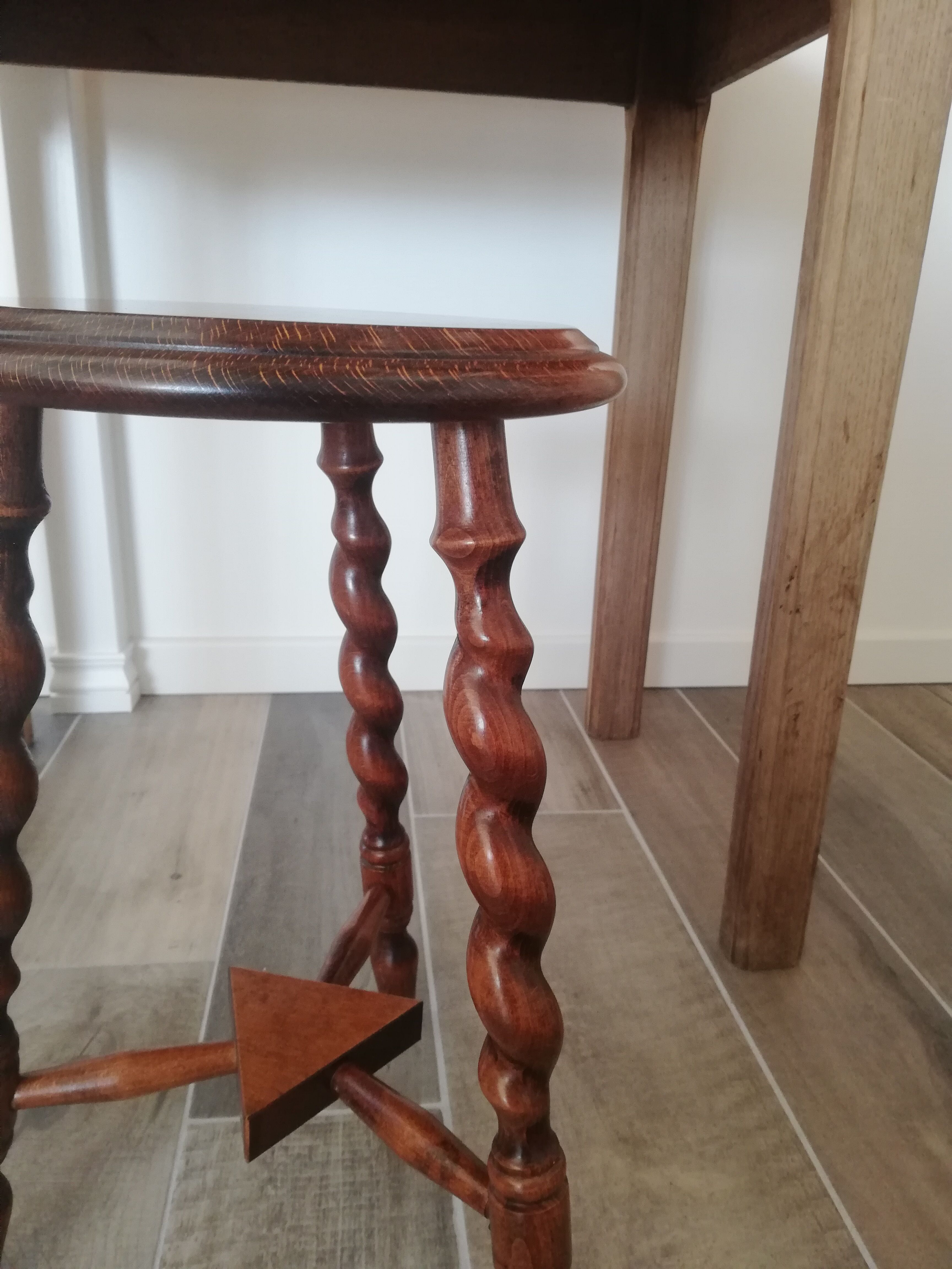 Vintage tripod stool