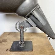 Large Vintage Industrial Aluminium Factory Wall Spotlight, 1970s