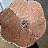 Flower suspension in pink canning