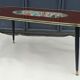 Coffee table of the 50s compass showcase bird and cherry