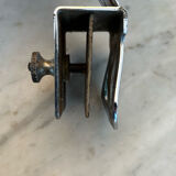 Vintage modernist wall lamp to tighten, chromed metal, Austria 1930