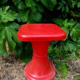 Tabouret rouge