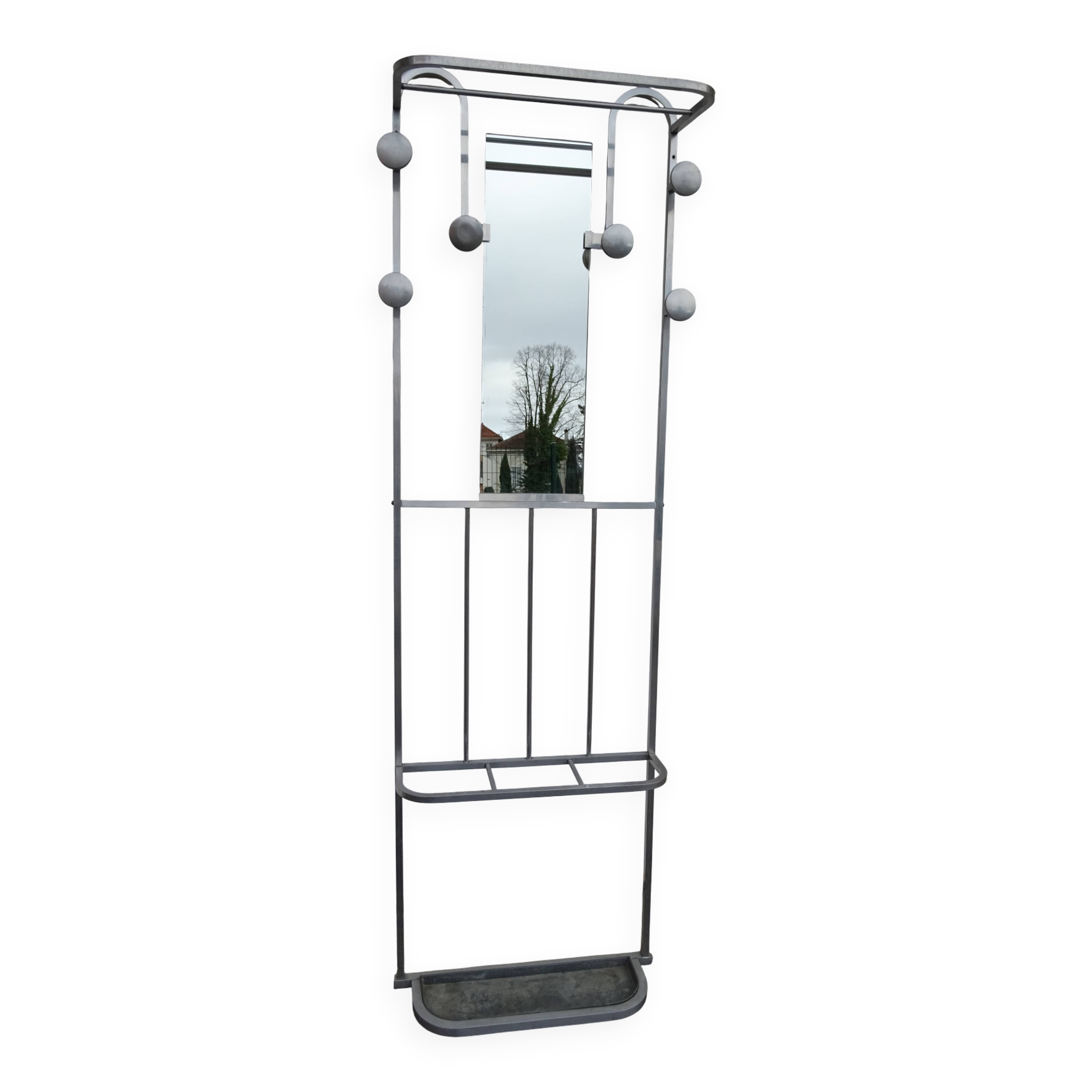 Art Deco entrance coat rack