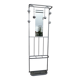 Vestibule, Art Deco coat rack.