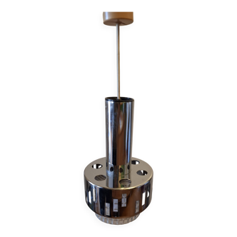 Suspension en metal chromé années 70'S RAAK