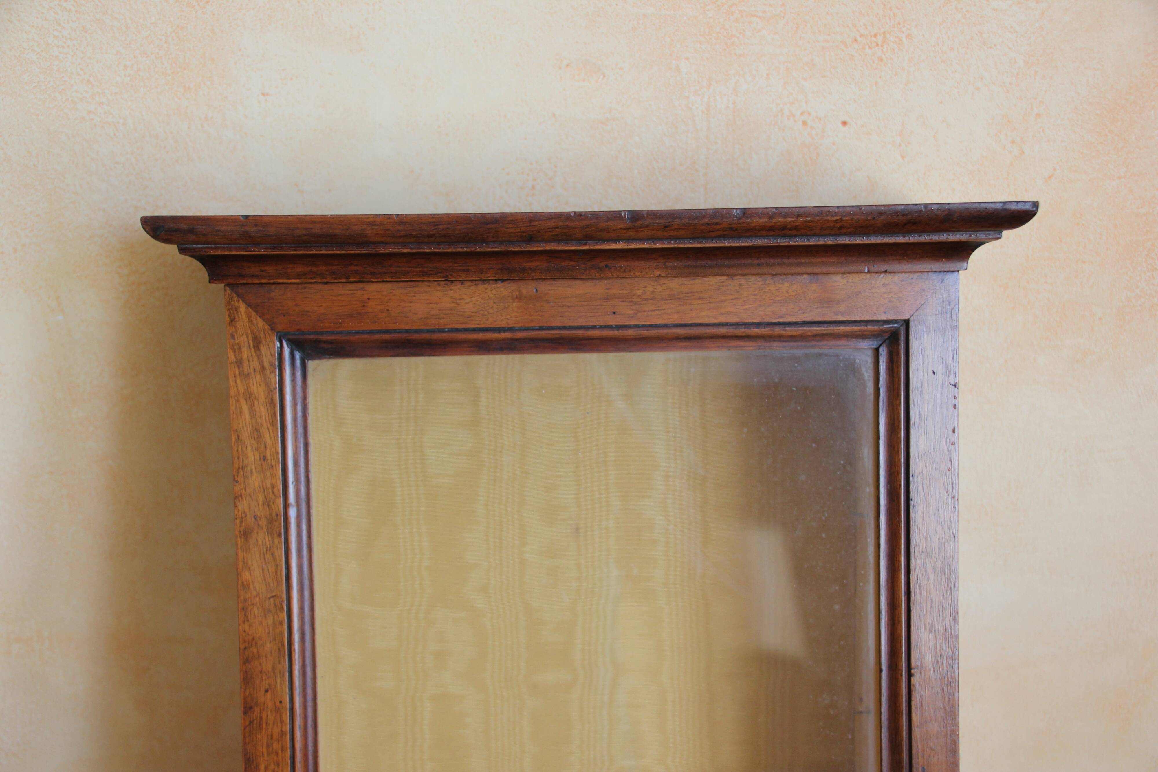 Nineteenth wooden showcase