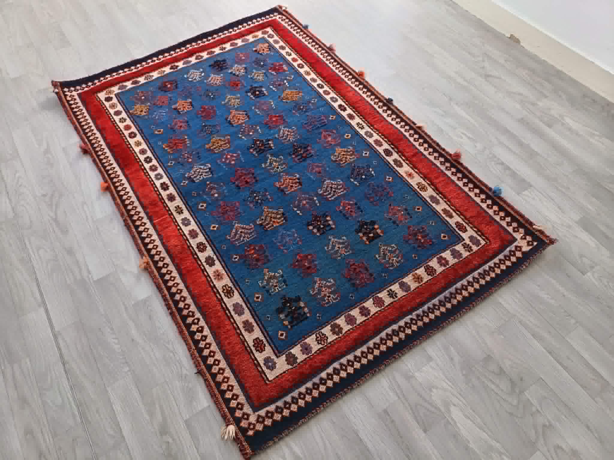 Tapis Persan Qashqaï fait main