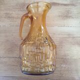 VINTAGE AMBER DECANTER