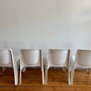 Set of 4 Gilac chairs from 1970.
