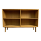Vintage Scandinavian open bookcase in oak, 1960s