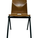 Chaise de salle à manger vintage industrielle Pagwood de Woodmar Design des années 70