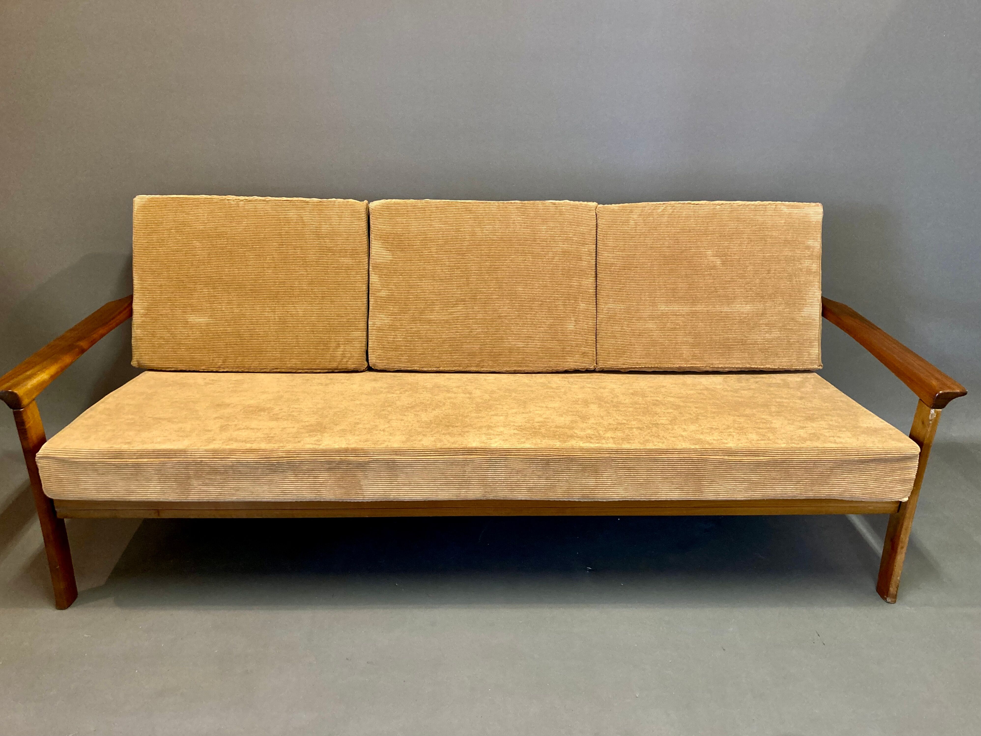 3-seater Scandinavian design sofa 1950.