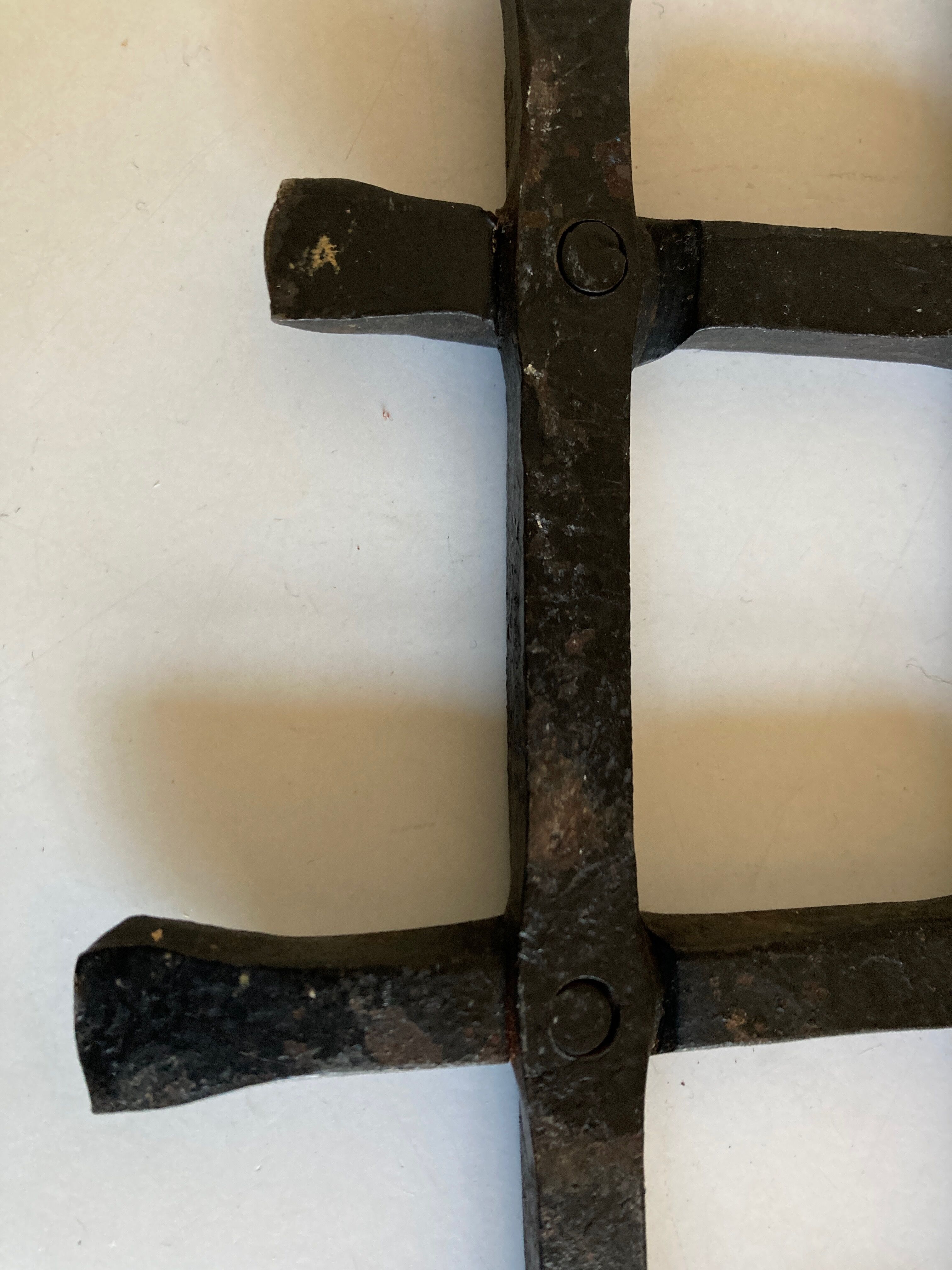 Atelier Marolles triflies in beaten iron 1970