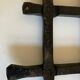 Atelier Marolles triflies in beaten iron 1970