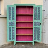 Parisian wardrobe art deco panel 1940