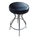 Black skai workshop stool