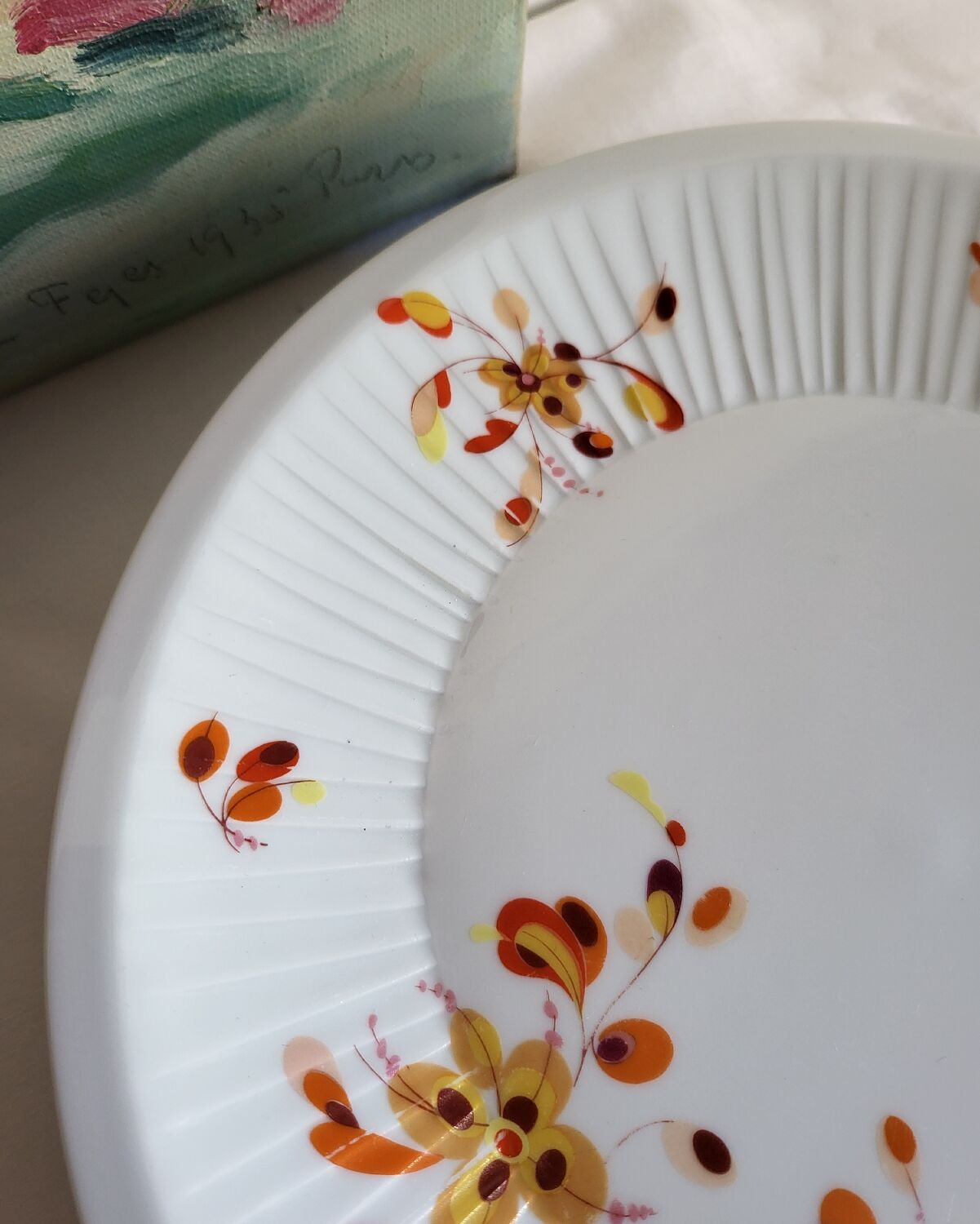 4 Haviland France Limoges Porcelain Dinner Plates