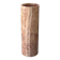 Vintage Italian Red Onyx Cylinder Vase, 1970s