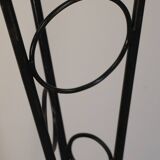 Tripod floor lamp in tubular metal - 1950s