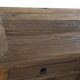 Commode orme 190x50x80 vieilli marron    etat neuf