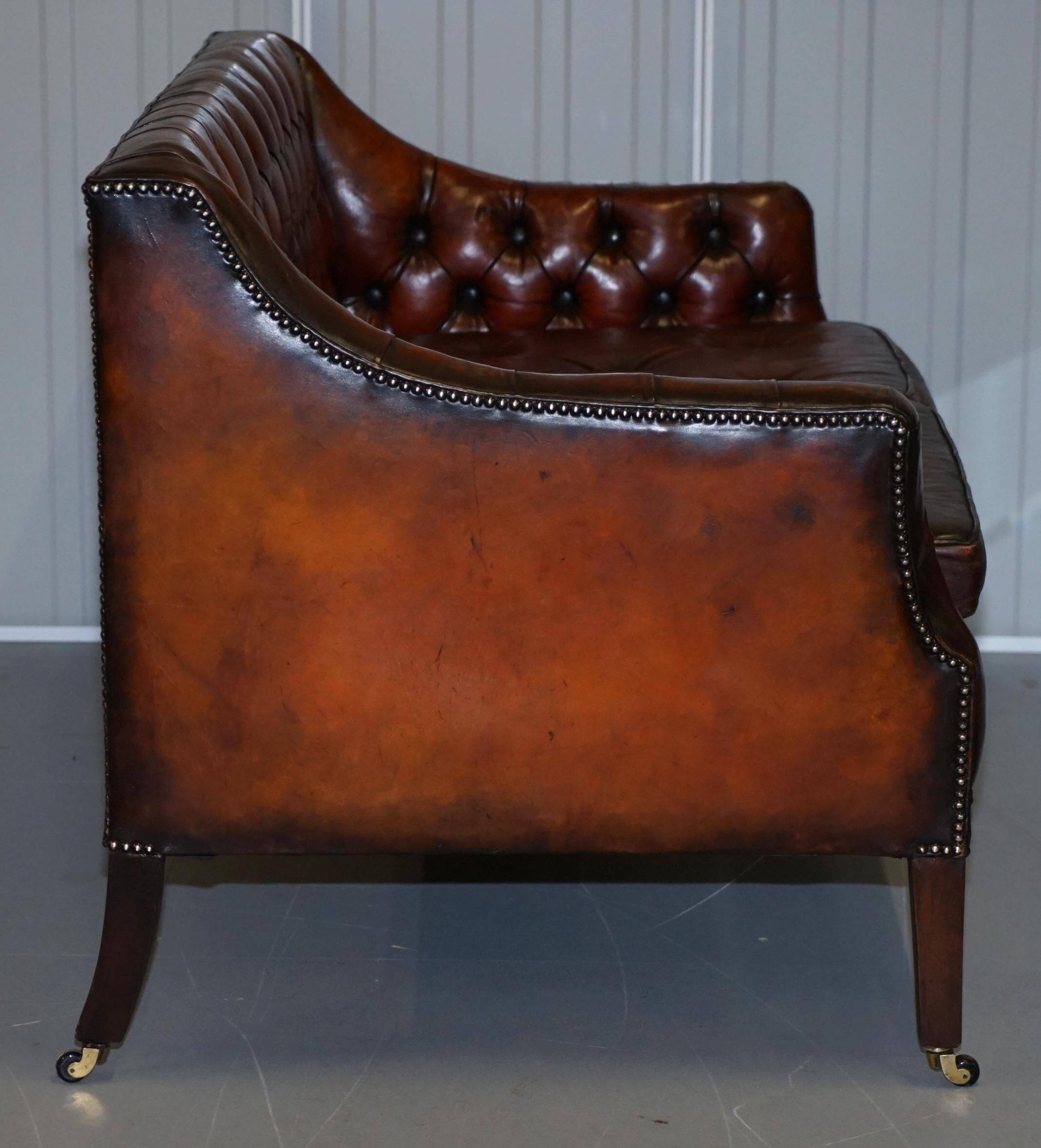 Lutyens' Viceroy leather canapé, circa 1900