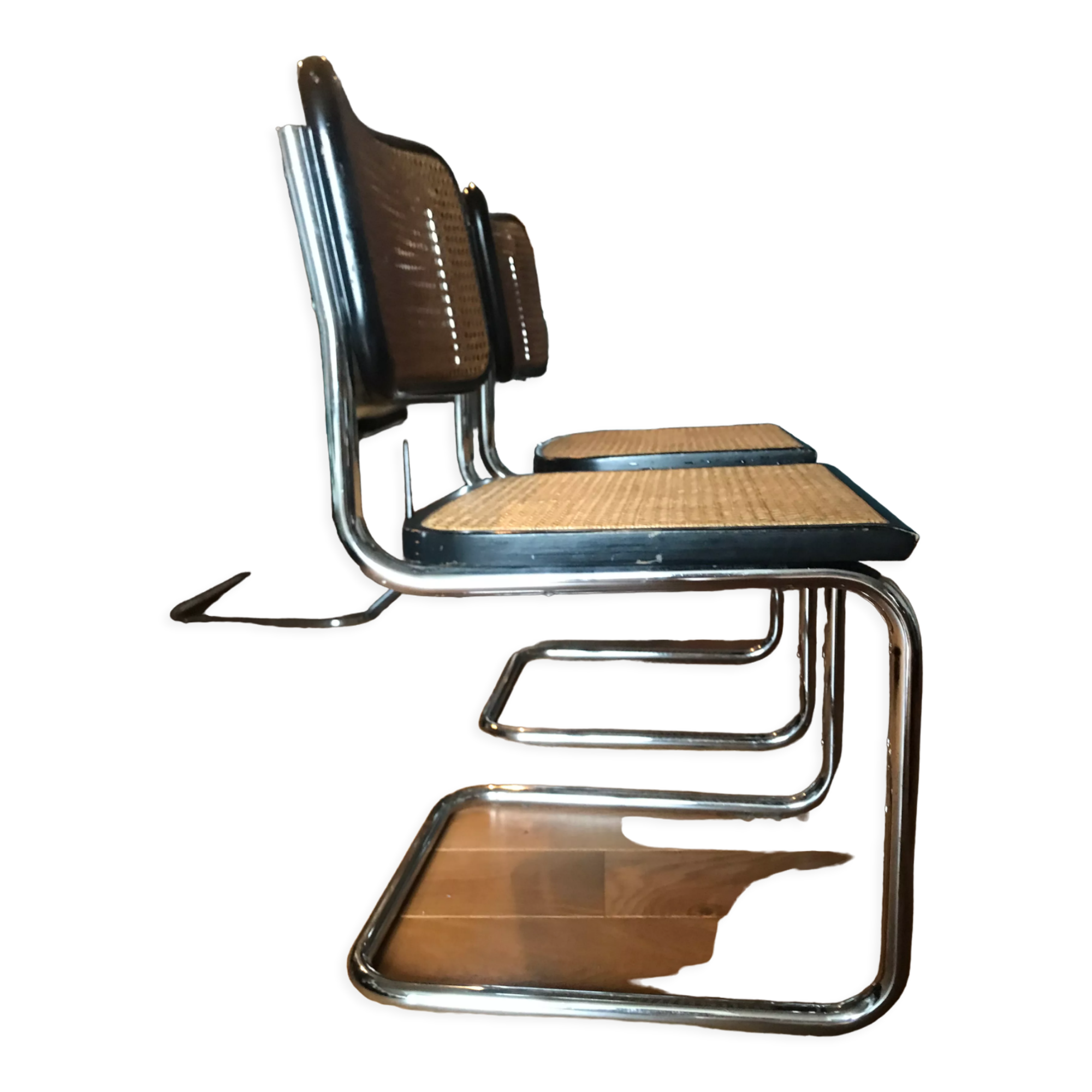 Pair of chairs Cesca Marcel Breuer