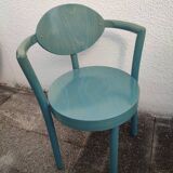 Set of Baumann beech wood chairs