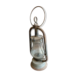 Old iron kerosene lamp
