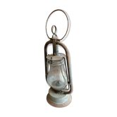 Old iron kerosene lamp