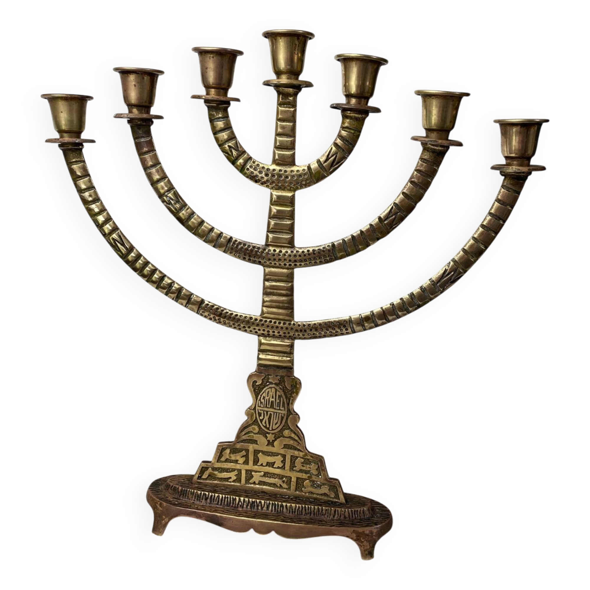 Bougeoir, Menorah à sept branches