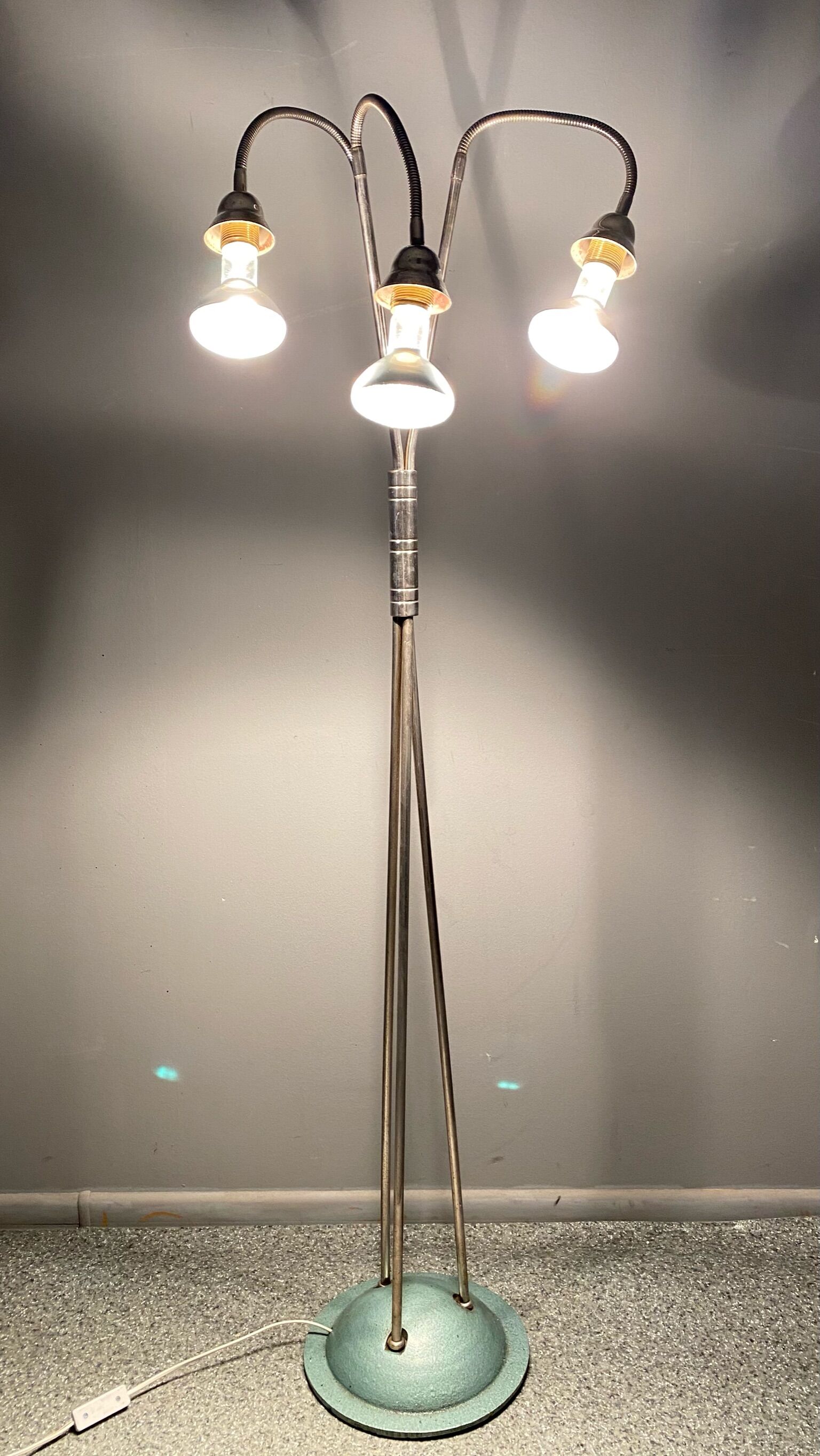 Three-arm lamp, vintage 60’