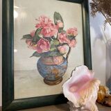 Watercolor peonies