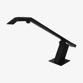 LampeBlack Condor Desk Lamp par Hans von Klier pour Bilumen, 1988