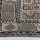 4x7 Pink & Cream Oriental Handmade Vintage Rug, 130x225Cm