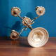 Brass chandelier, French candelabra of the 30s