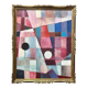 1970 Abstract Original Oil Painting, Framed