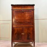 Lady's Secretary In Mahogany Louis XVI XVIII Eme Century