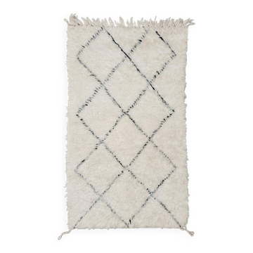 Tapis en laine Marmoucha - 116 x 67 cm