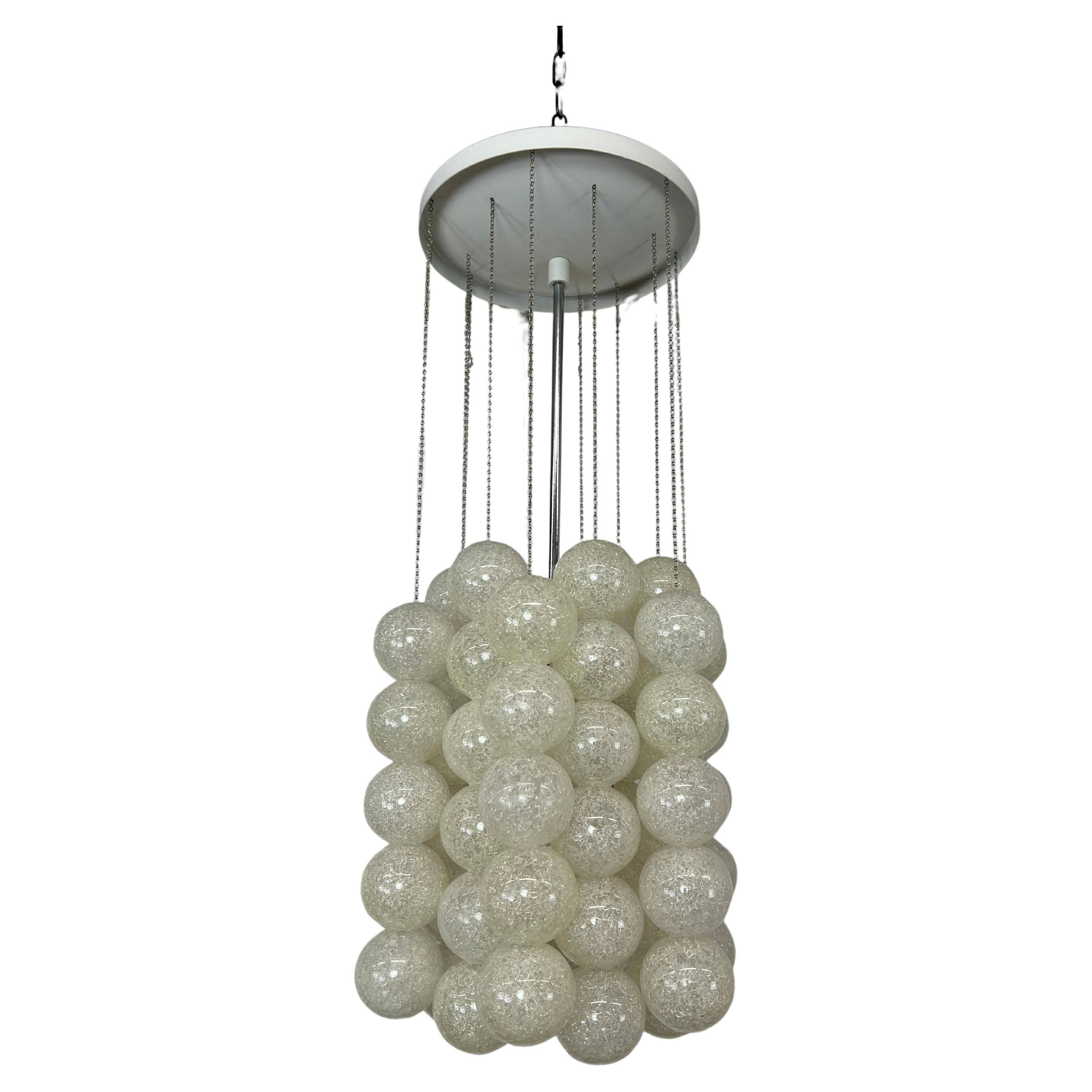 Lampe suspendue Napako design milieu du siècle