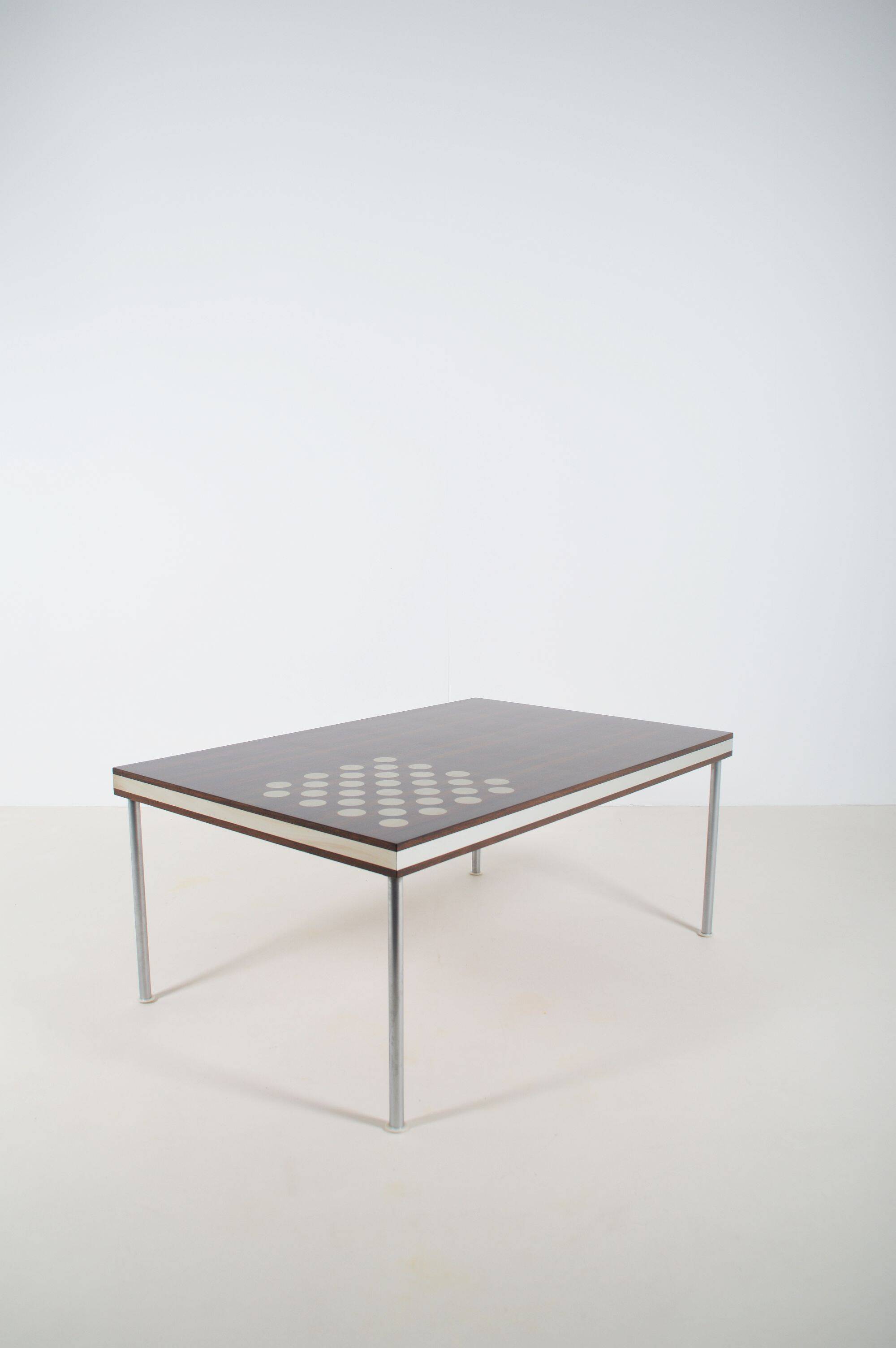 Chess coffee table designed by Poul Cadovius for France & Son, 1965