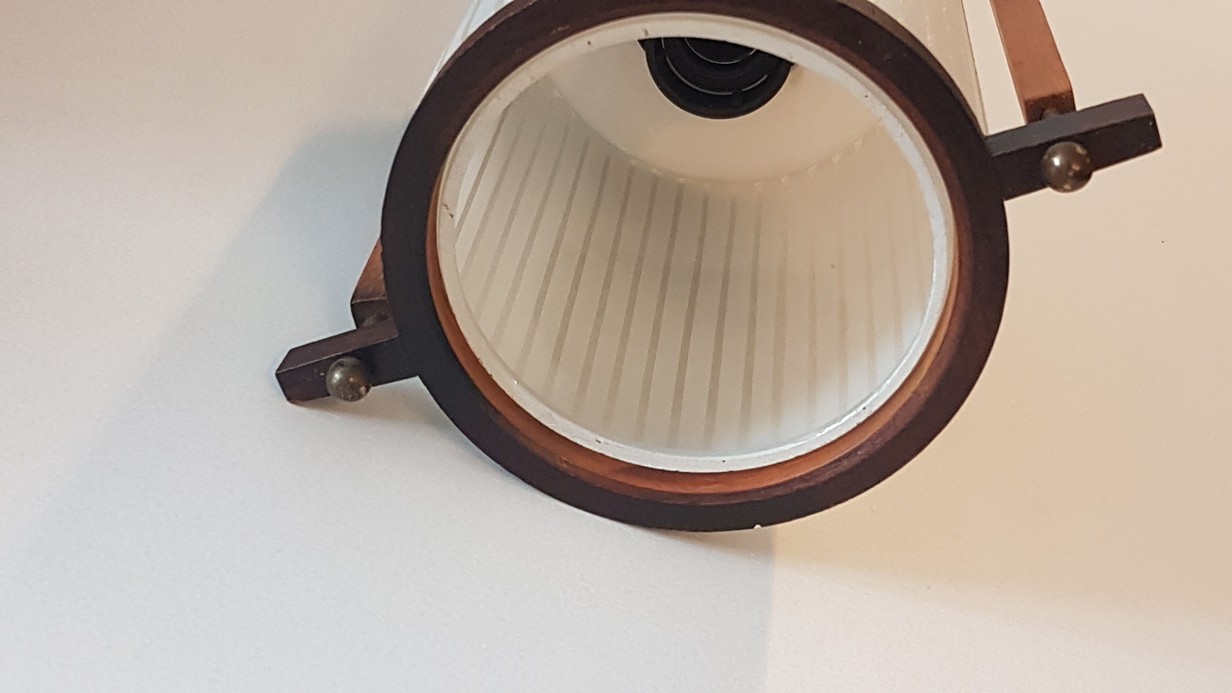 Art deo hanging lamp 1950